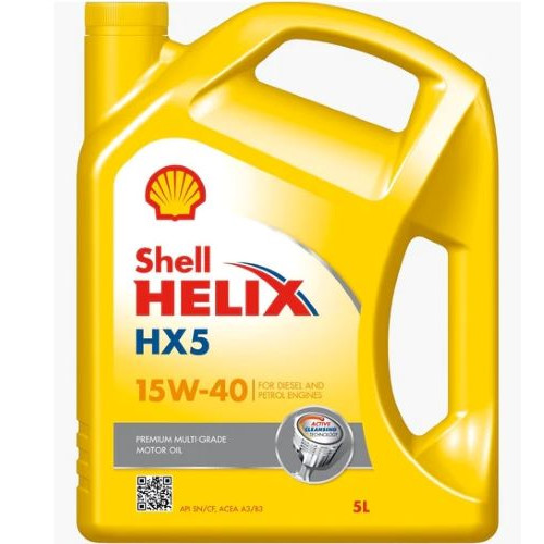 SHELL HELIX HX5 15W40 5L SHELL HELIX HX5 15W40 5L